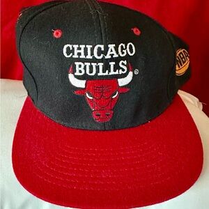 Chicago Bulls Vintage Official Licensed NBA Hat Adjustable NWT
